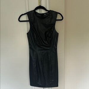 Zara Black Sleeveless Dress Size XS
